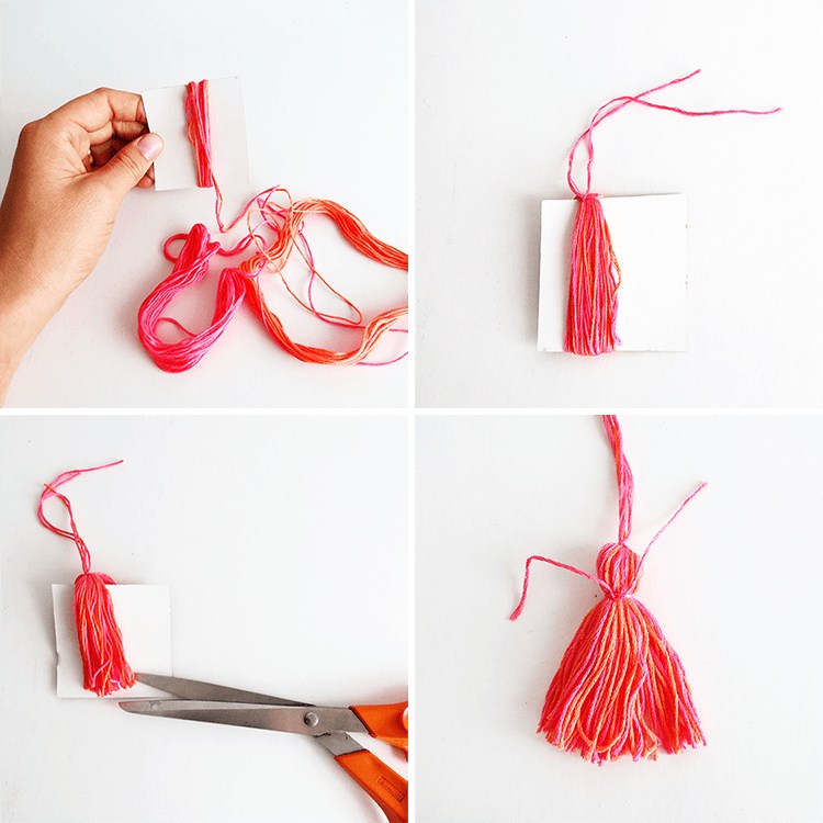 How To Make An Embroidery Thread Tassel