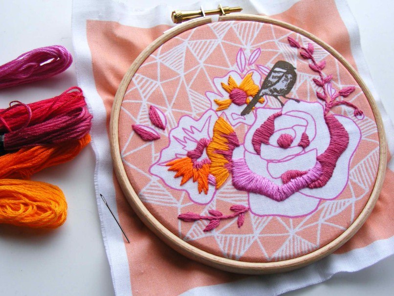 create embroidery design