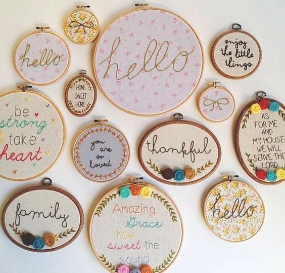 Embroidery Letters