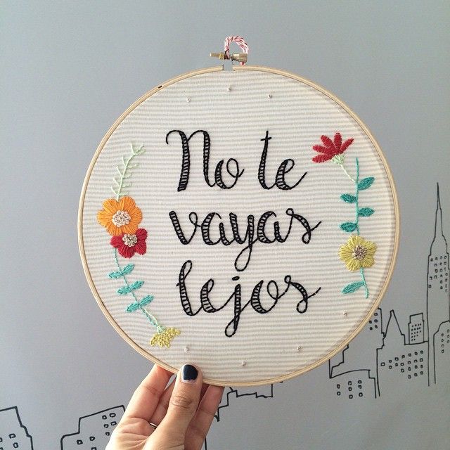 Embroidery Letters