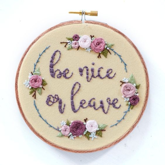 Embroidery Letters