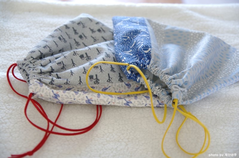 Sewing projects for kids #12 - Drawstring bags