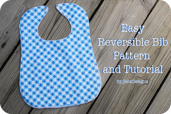 Sewing projects for kids #19 - Bibs for infants and toddlers