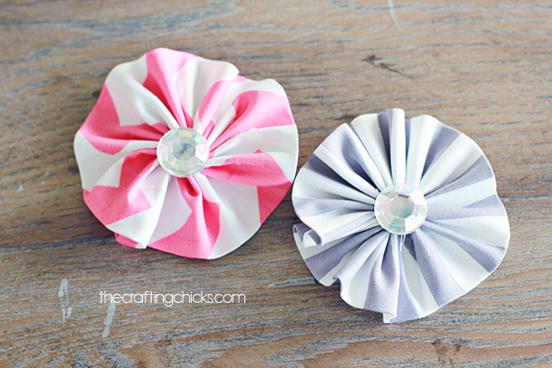 Sewing projects for kids #8 - Fabric flowers