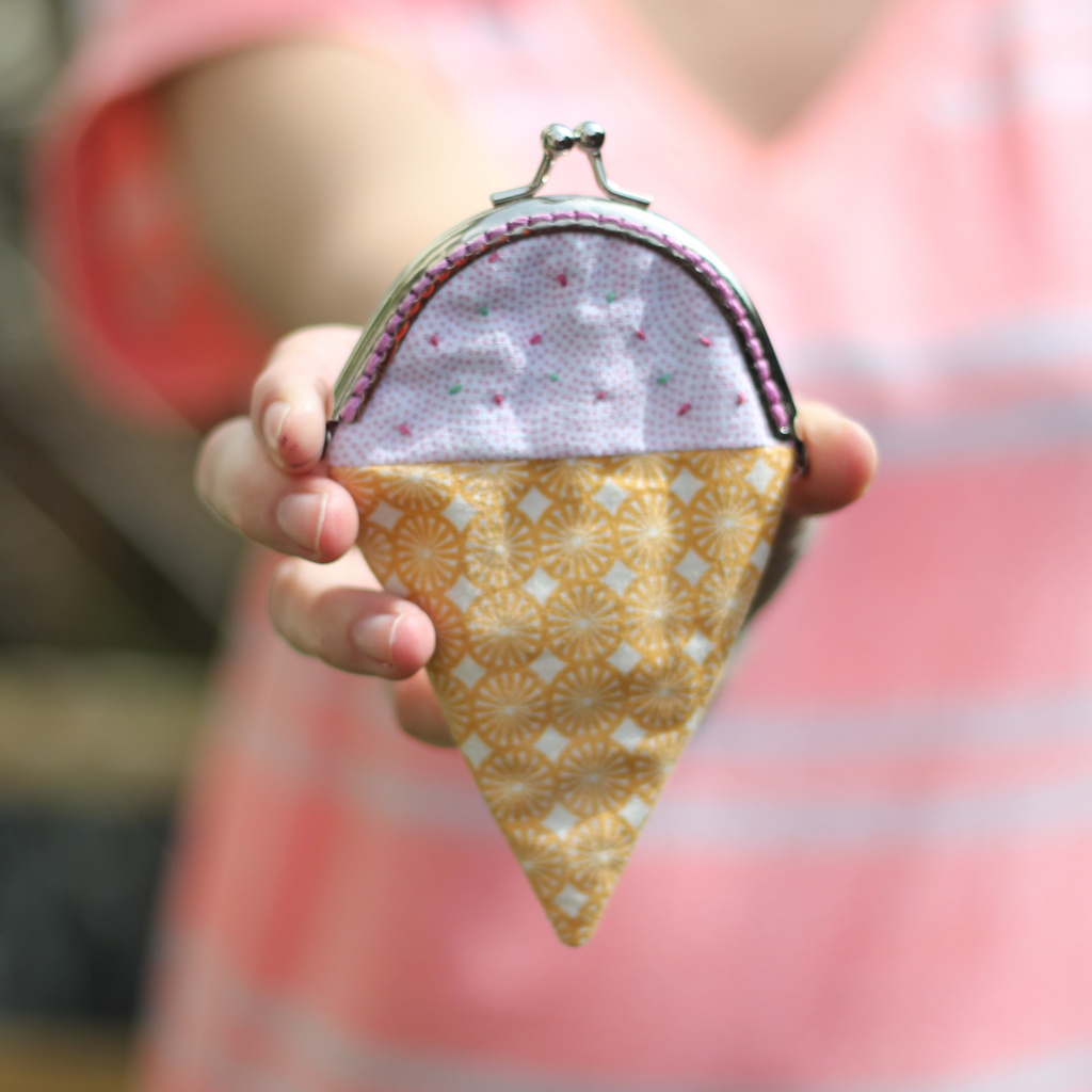 Sewing projects for kids #14 - Ice cream purses