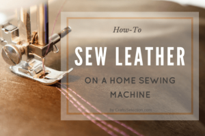 sew leather