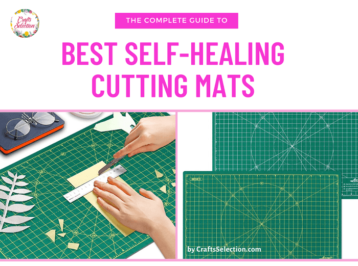 Reversible Self-Healing Cutting Mat 18x24 Double-Sided Non-Slip